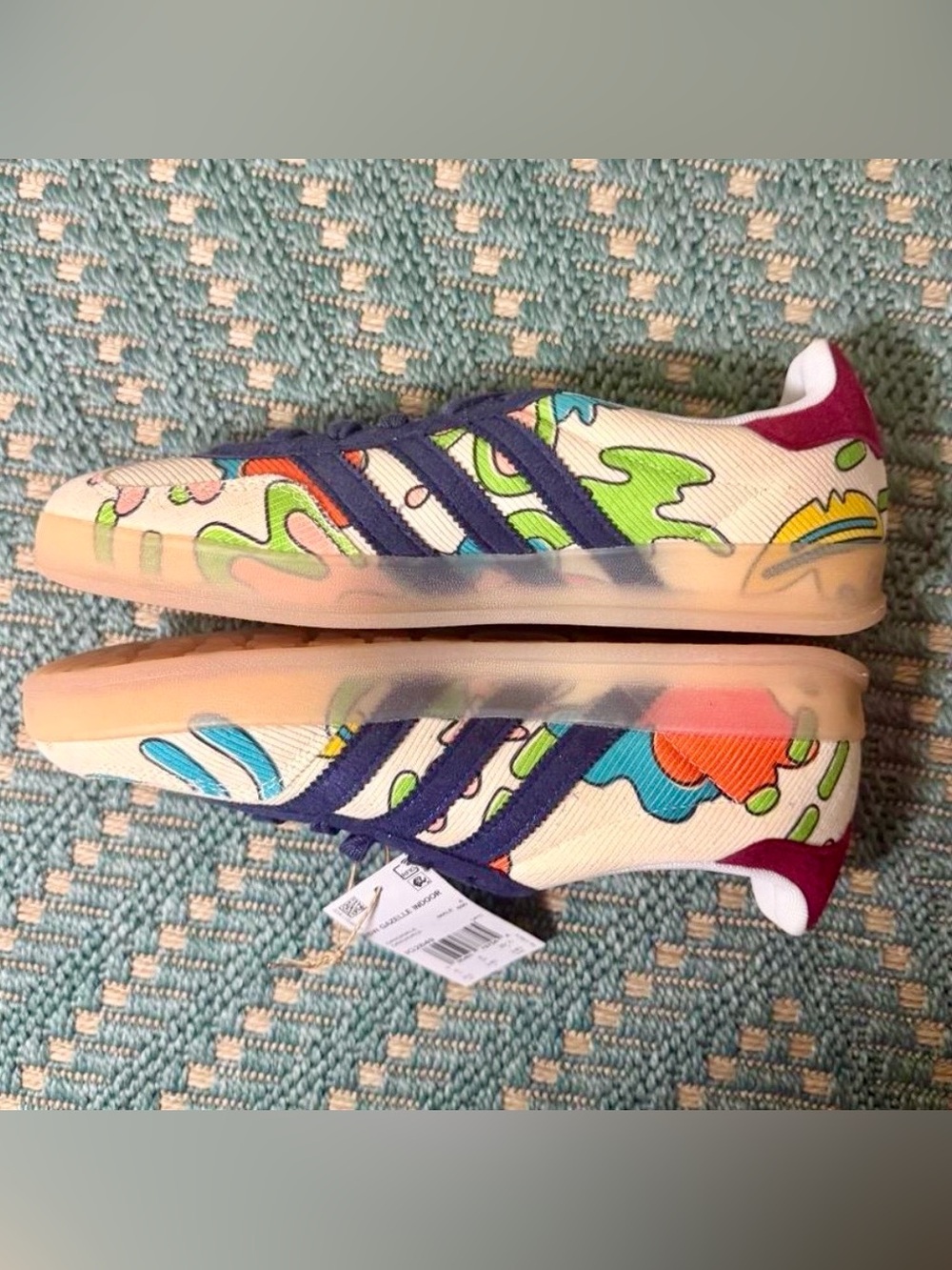 adidas M/W Sean Wotherspoon x
Gazelle Indoor 'Kaleidoscopic Lens' - Picture 5 of 8